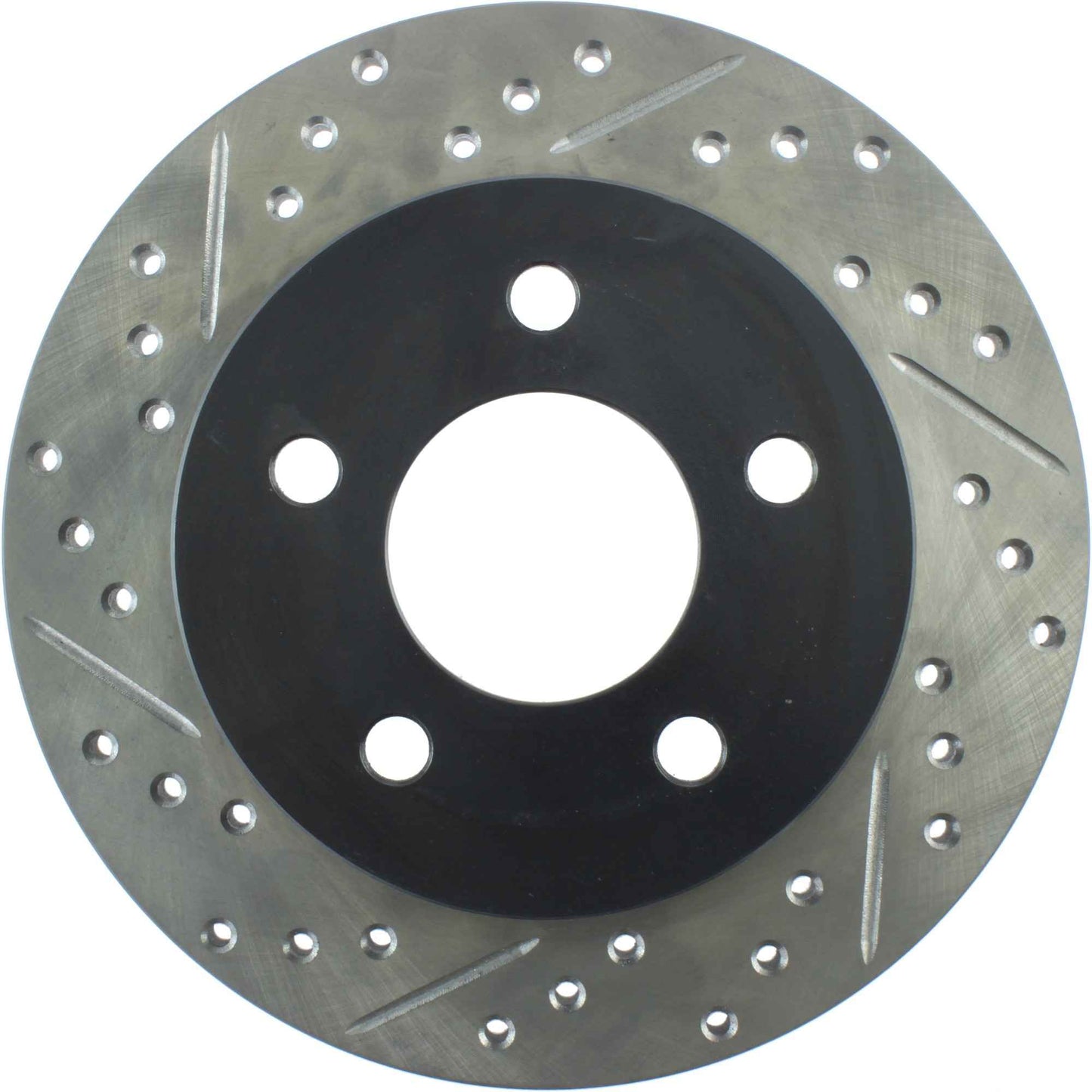 StopTech Sport Cryo Drilled/Slotted Brake Rotor; Rear Right