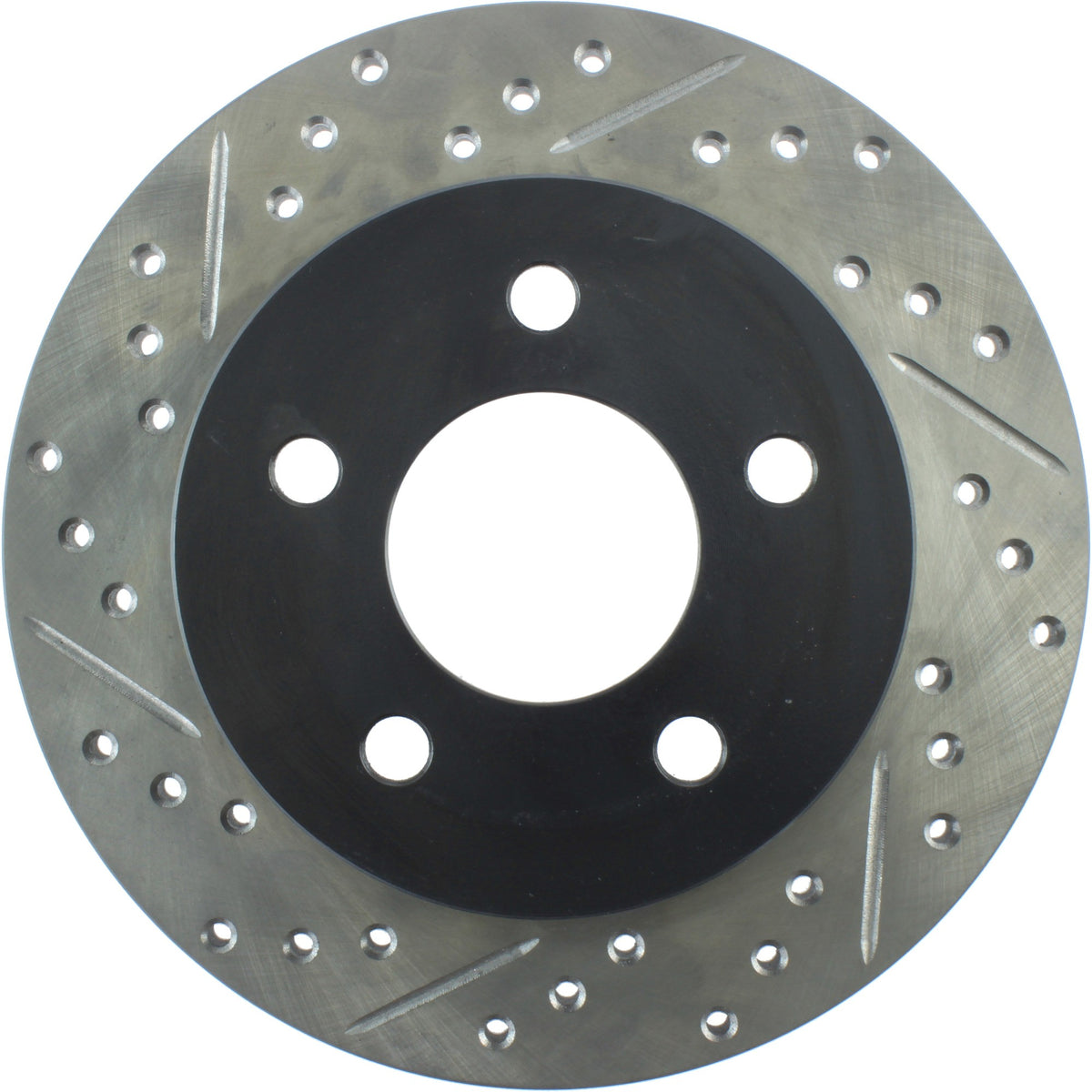 StopTech Sport Cryo Drilled/Slotted Brake Rotor; Rear Right