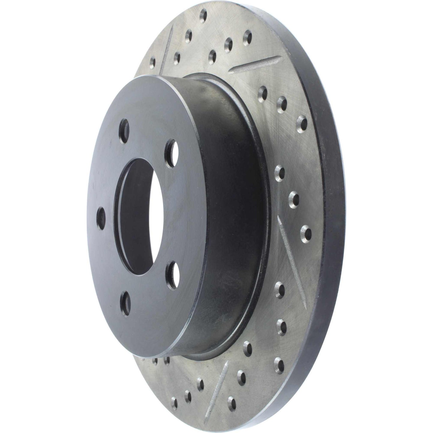 StopTech Sport Cryo Drilled/Slotted Brake Rotor; Rear Right