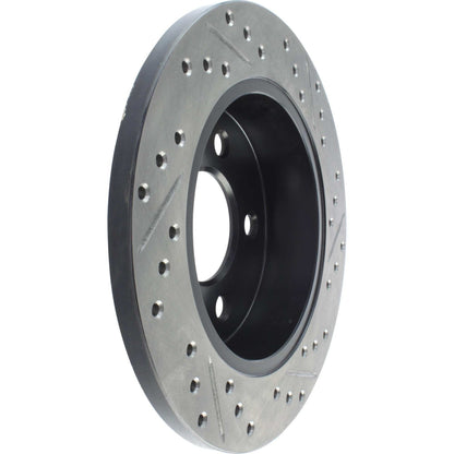 StopTech Sport Cryo Drilled/Slotted Brake Rotor; Rear Right