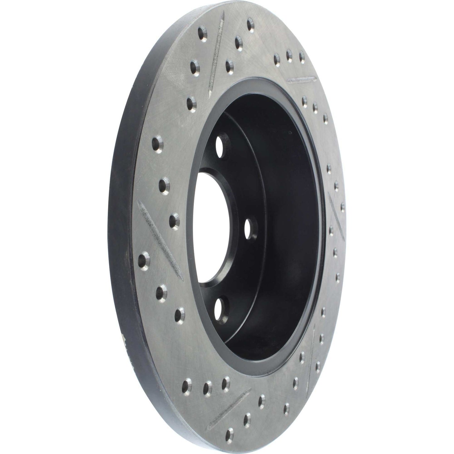 StopTech Sport Drilled/Slotted Brake Rotor; Rear Left