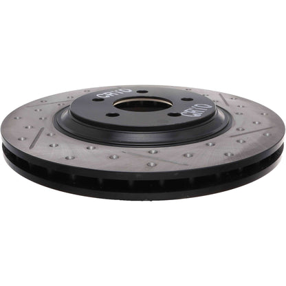 StopTech Slotted & Drilled Cryo Sport Brake Rotor 127.61044CL