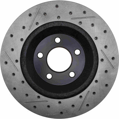 StopTech Slotted & Drilled Cryo Sport Brake Rotor 127.61044CL