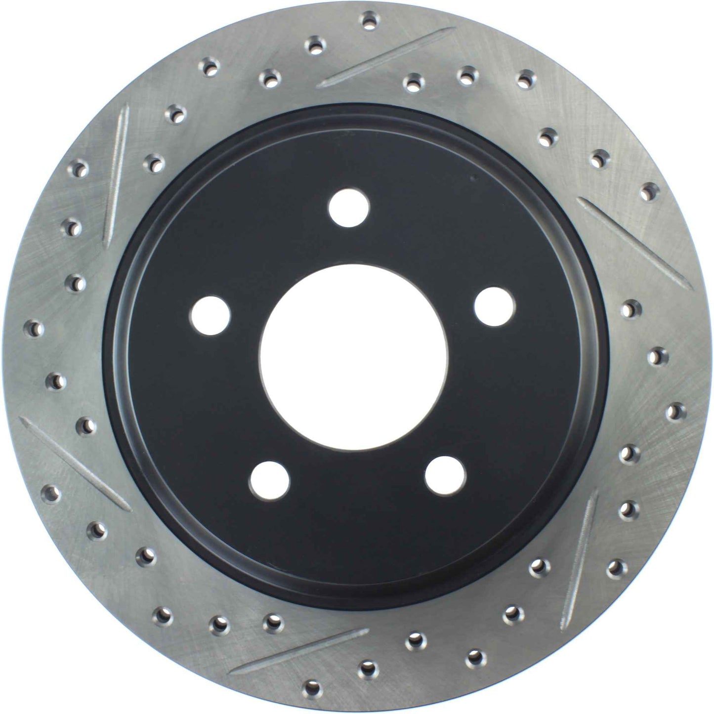 StopTech Sport Drilled/Slotted Brake Rotor; Rear Right