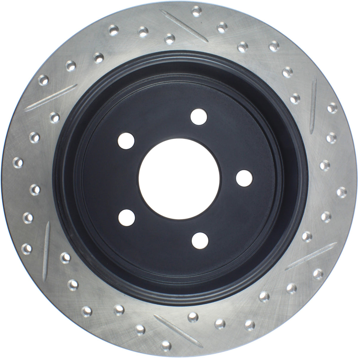 StopTech Sport Cryo Drilled/Slotted Brake Rotor; Rear Right