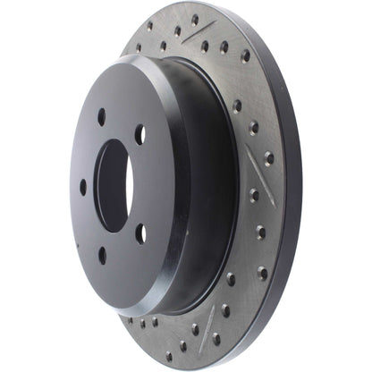 StopTech Sport Cryo Drilled/Slotted Brake Rotor; Rear Right