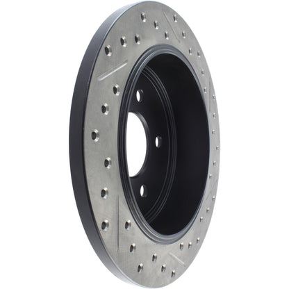 StopTech Sport Cryo Drilled/Slotted Brake Rotor; Rear Right