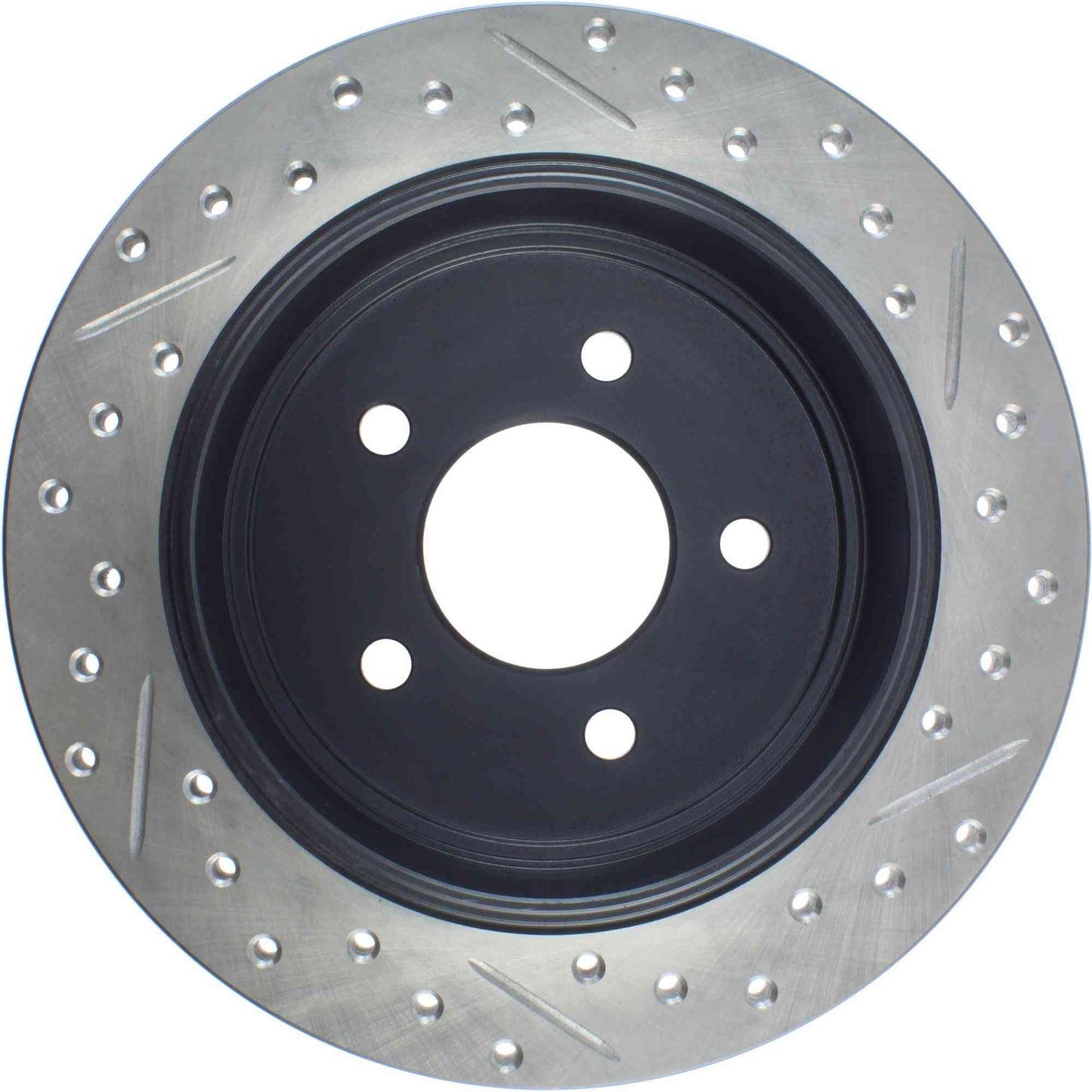 StopTech Sport Drilled/Slotted Brake Rotor; Rear Right