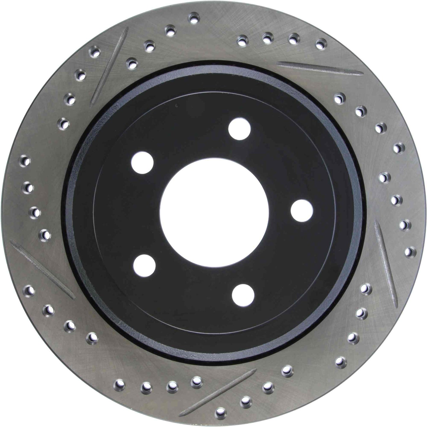 StopTech Sport Drilled/Slotted Brake Rotor; Rear Right