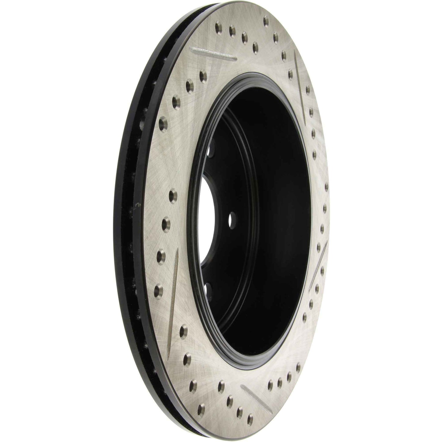 StopTech Sport Drilled/Slotted Brake Rotor; Rear Right