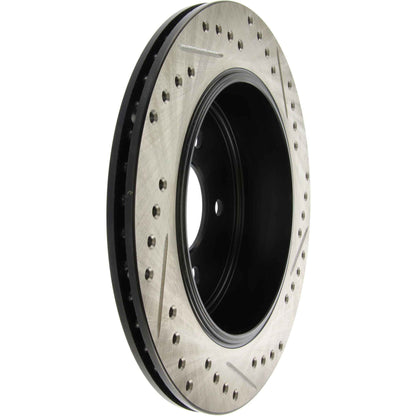 StopTech Sport Drilled/Slotted Brake Rotor; Rear Right