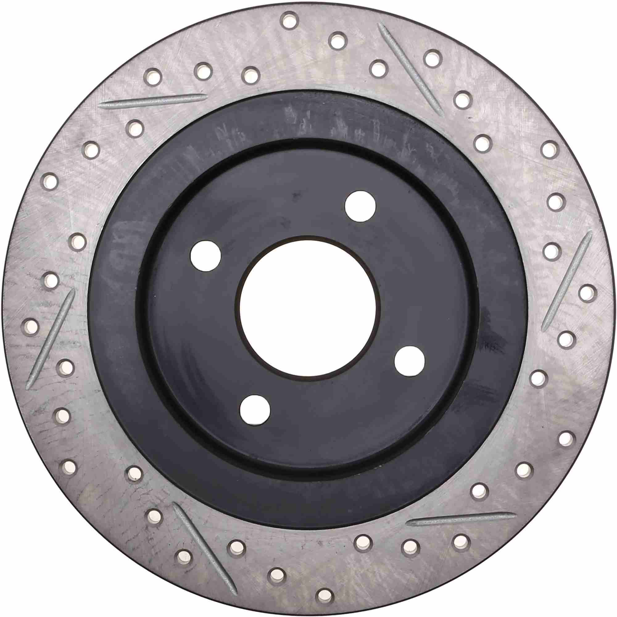 StopTech Sport Cryo Drilled/Slotted Brake Rotor; Rear Right