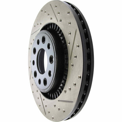 StopTech Sport Drilled & Slotted Brake Rotor Front Left 127.61080L