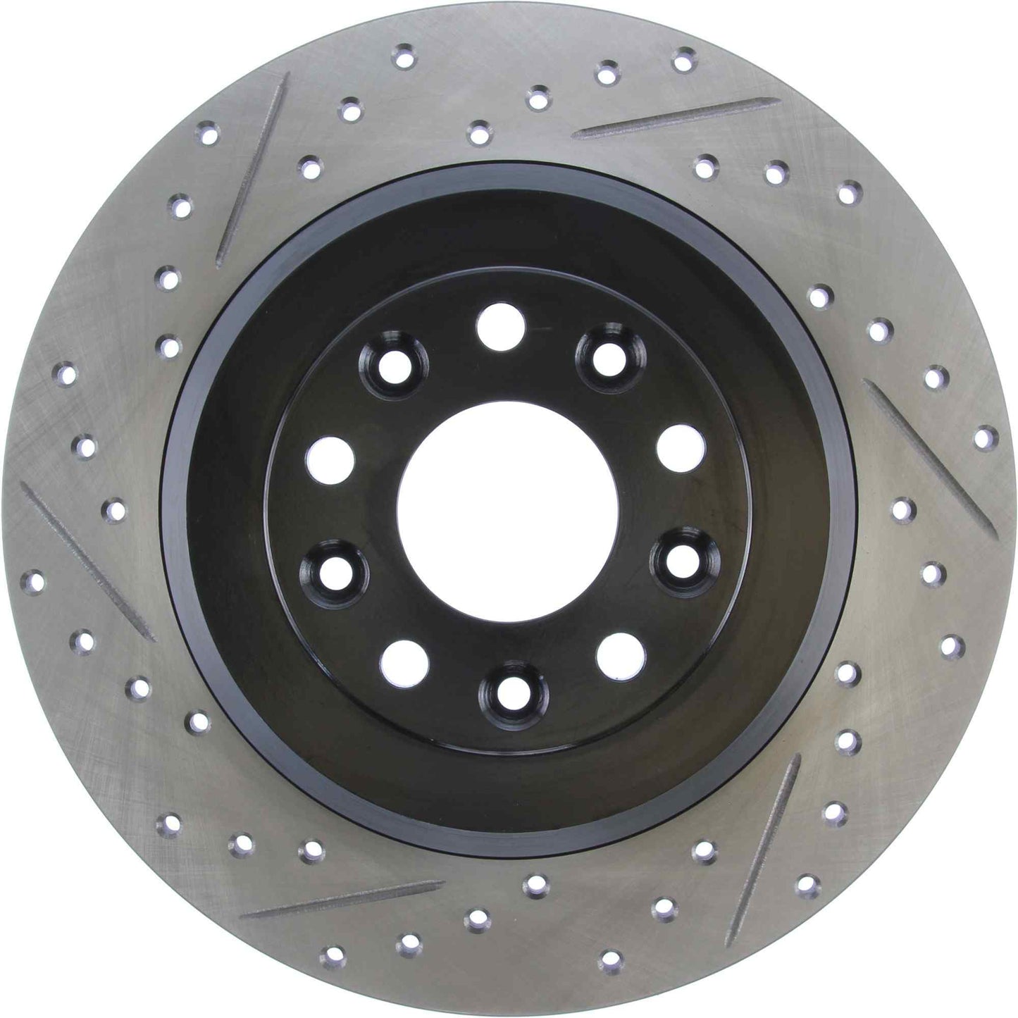 StopTech Sport Drilled/Slotted Brake Rotor; Rear Right