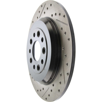 StopTech Sport Drilled & Slotted Brake Rotor Rear Right 127.61081R
