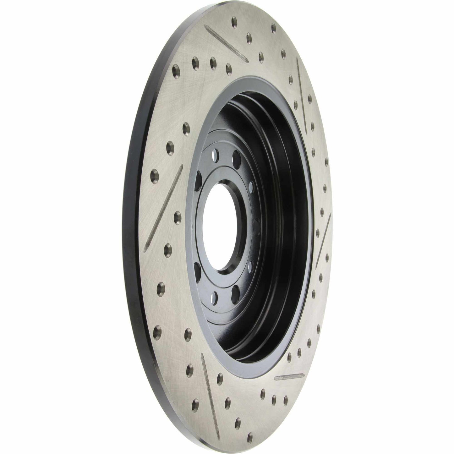 StopTech Sport Drilled/Slotted Brake Rotor; Rear Right