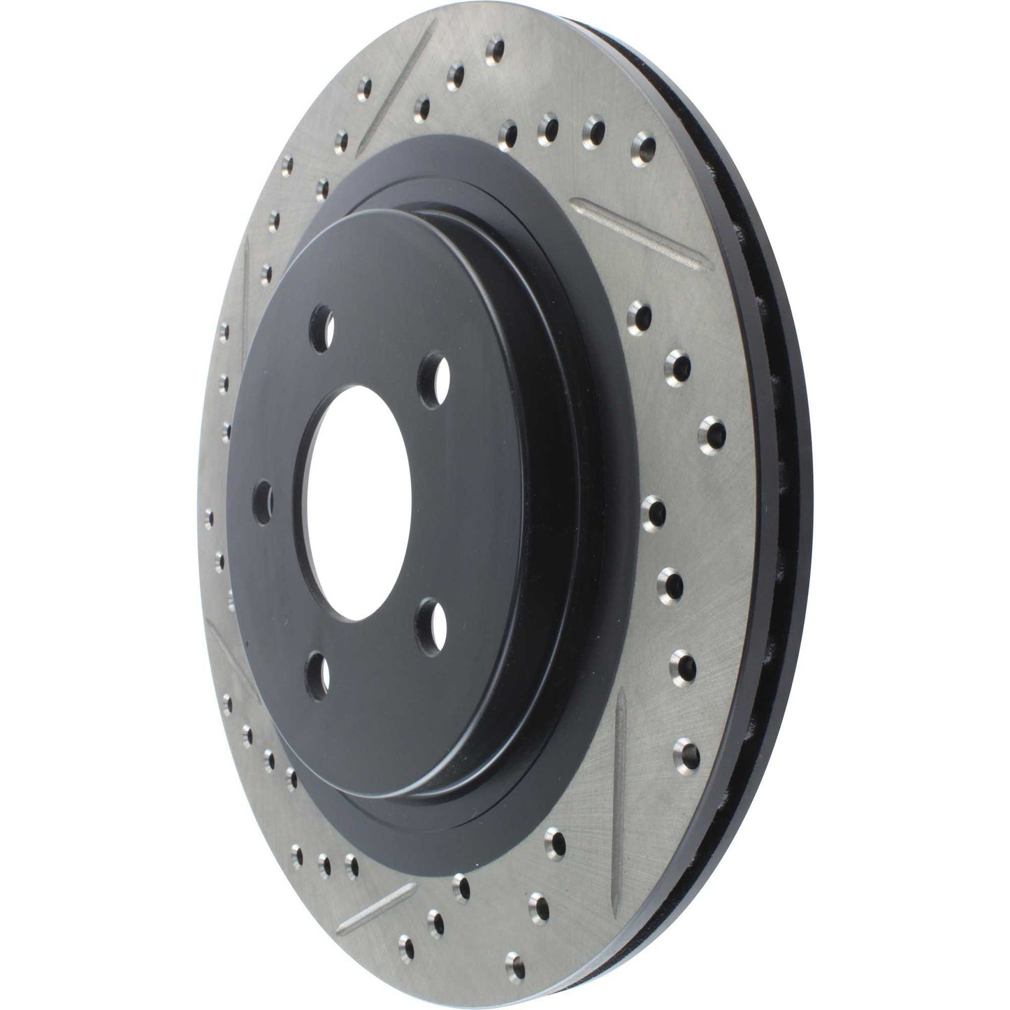 StopTech Sport Cryo Drilled/Slotted Brake Rotor; Rear Right