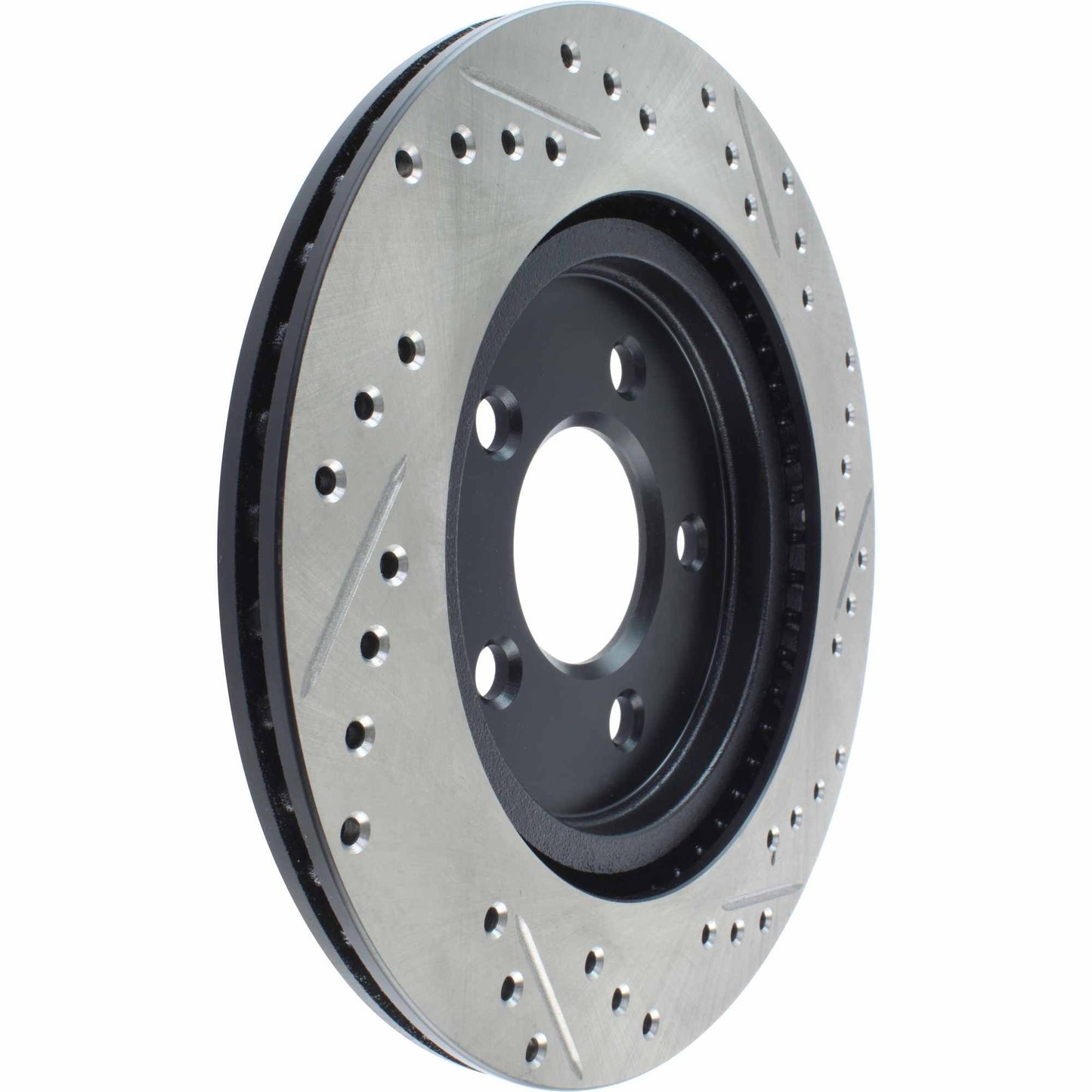 StopTech Sport Cryo Drilled/Slotted Brake Rotor; Rear Right