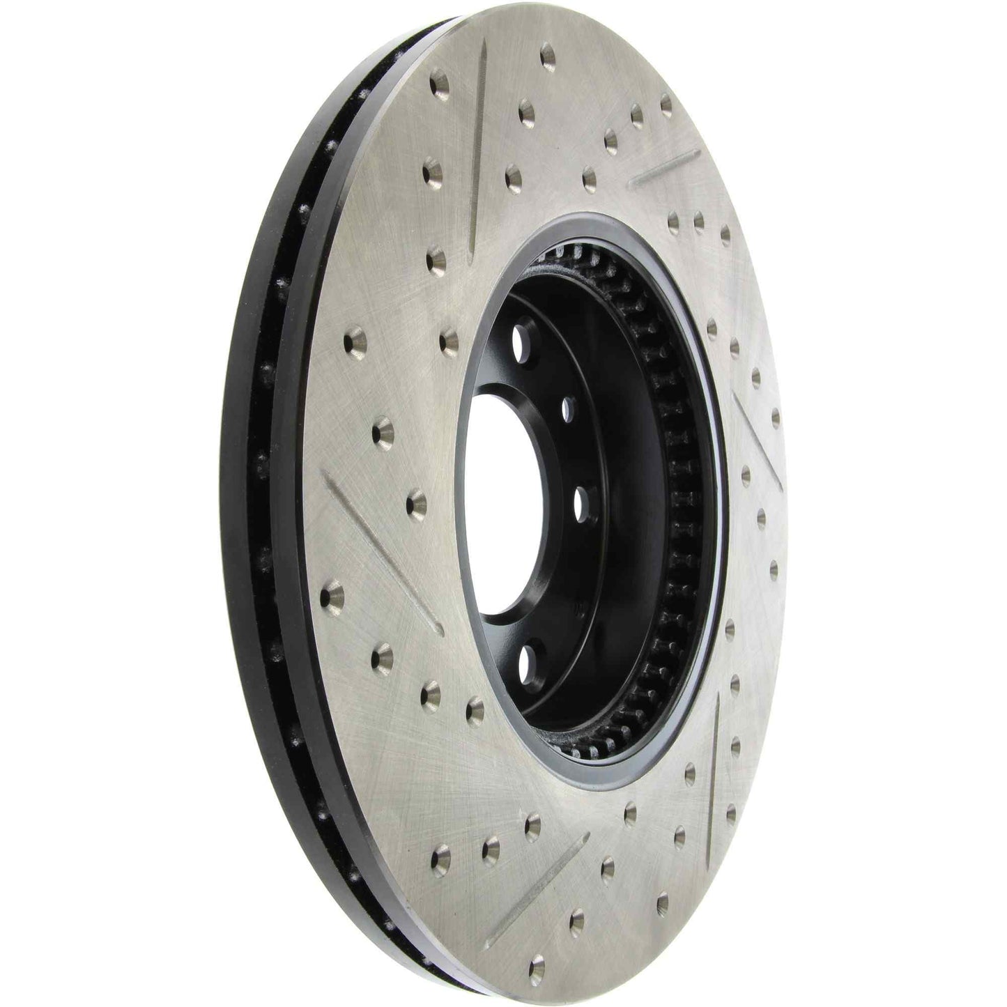 StopTech 06-13 Mazda 6 SportStop Cryo Slotted & Drilled Front Left Rotor 127.61088CL