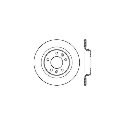 Stoptech Sport Drilled & Slotted Rotor - Front Left 127.61097R
