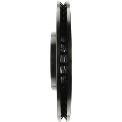 StopTech Sport Drilled/Slotted Brake Rotor; Front Right