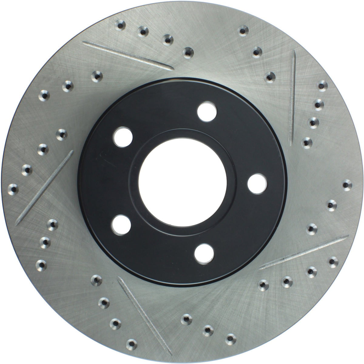 StopTech  Sport Drilled/Slotted Brake Rotor; Front Left