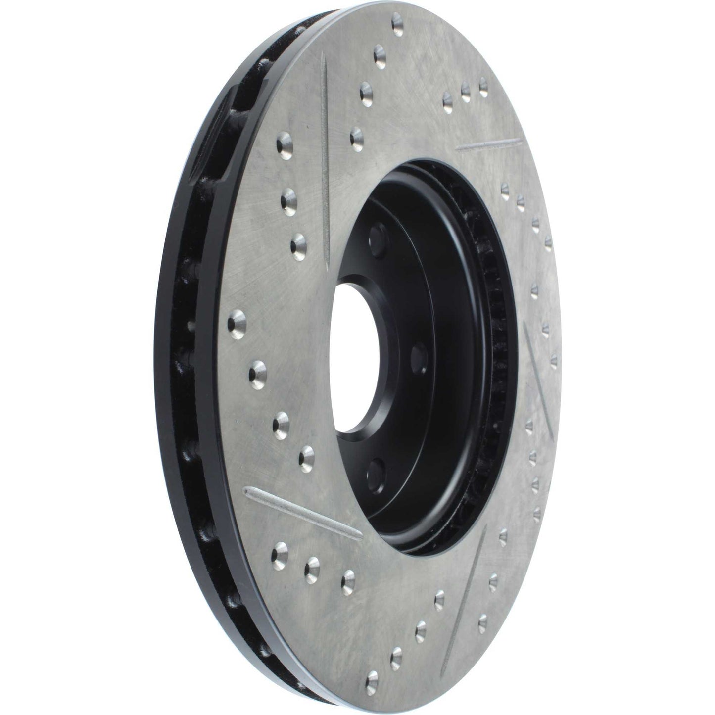 StopTech  Sport Drilled/Slotted Brake Rotor; Front Left