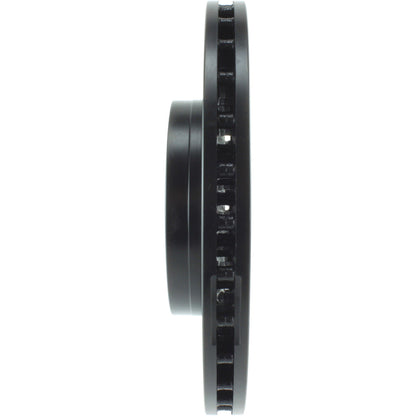 StopTech Sport Drilled/Slotted Brake Rotor; Front Right