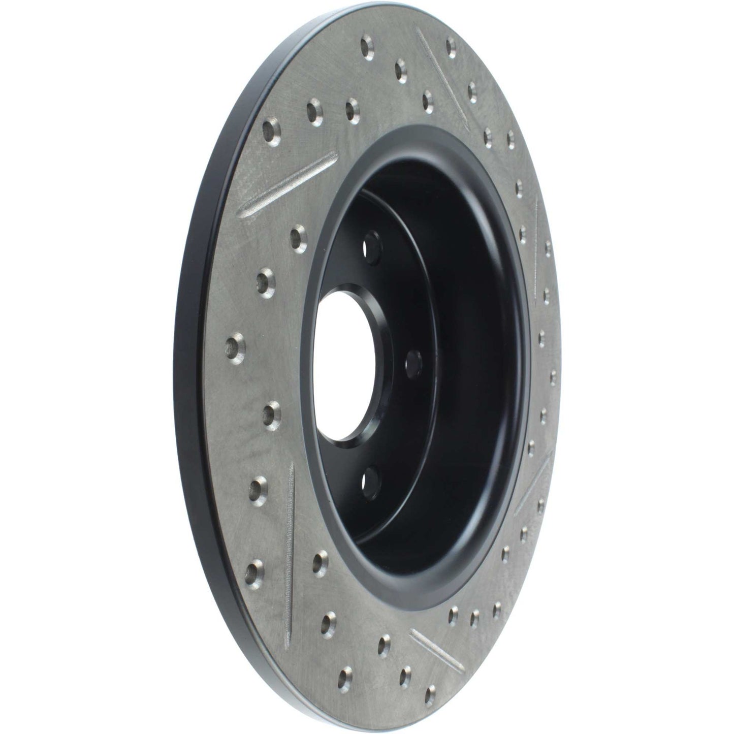 StopTech Sport Drilled/Slotted Brake Rotor; Rear Right