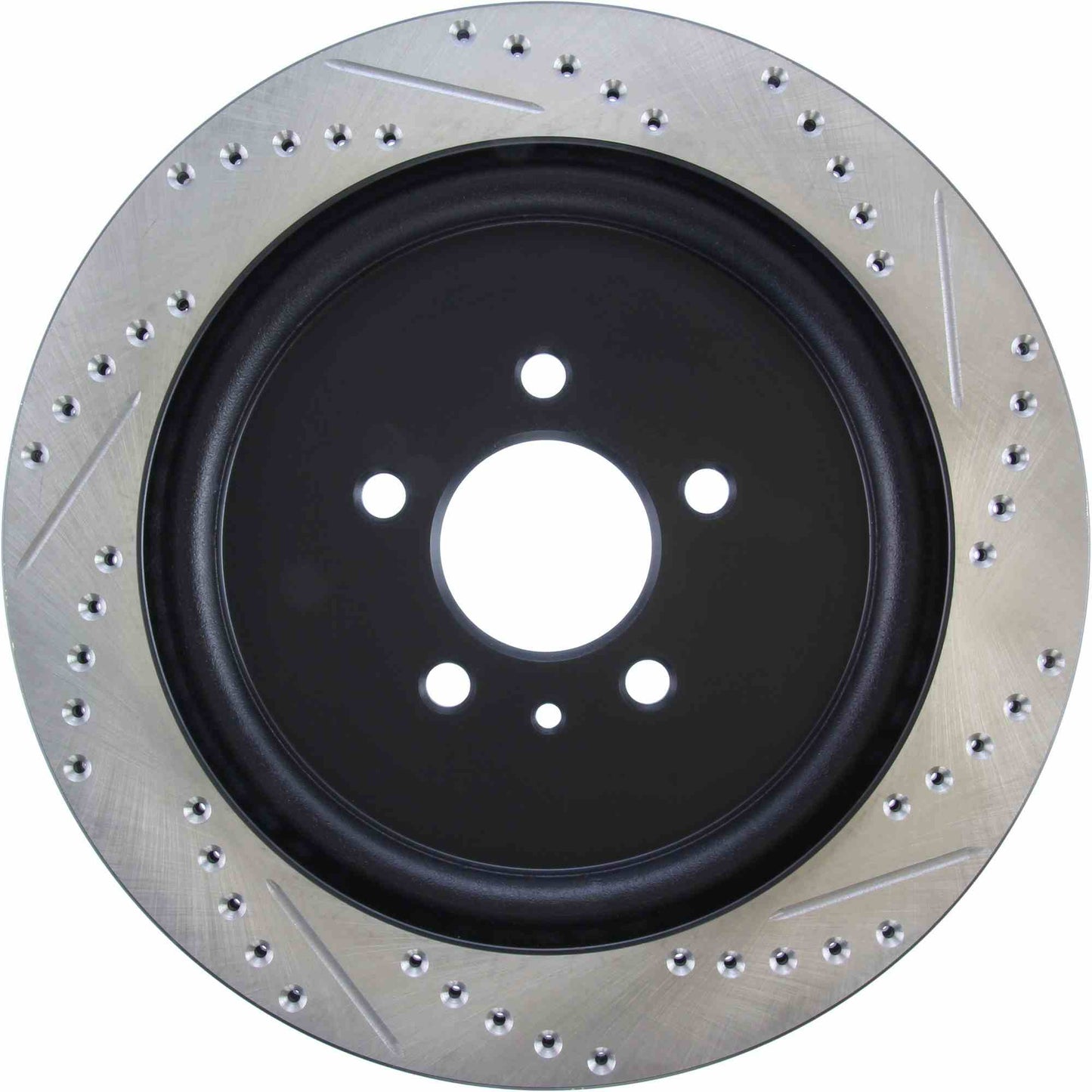 StopTech Sport Cryo Drilled/Slotted Brake Rotor; Rear Right