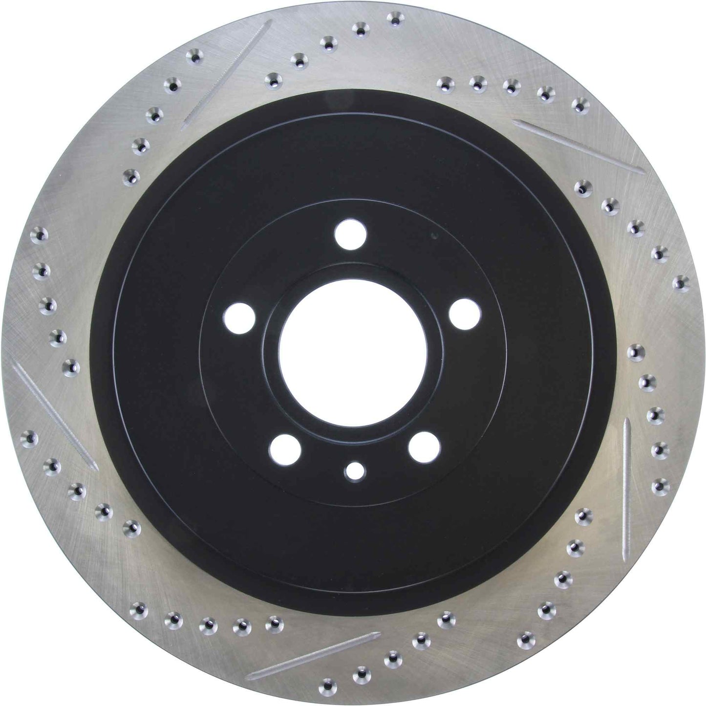 StopTech Sport Cryo Drilled/Slotted Brake Rotor; Rear Right
