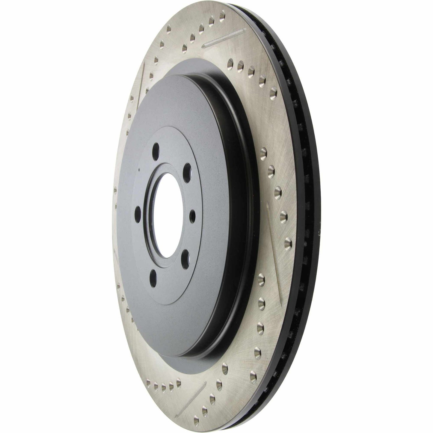 StopTech Sport Cryo Drilled/Slotted Brake Rotor; Rear Right