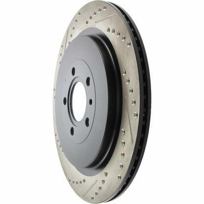 StopTech Sport Cryo Drilled/Slotted Brake Rotor; Rear Right