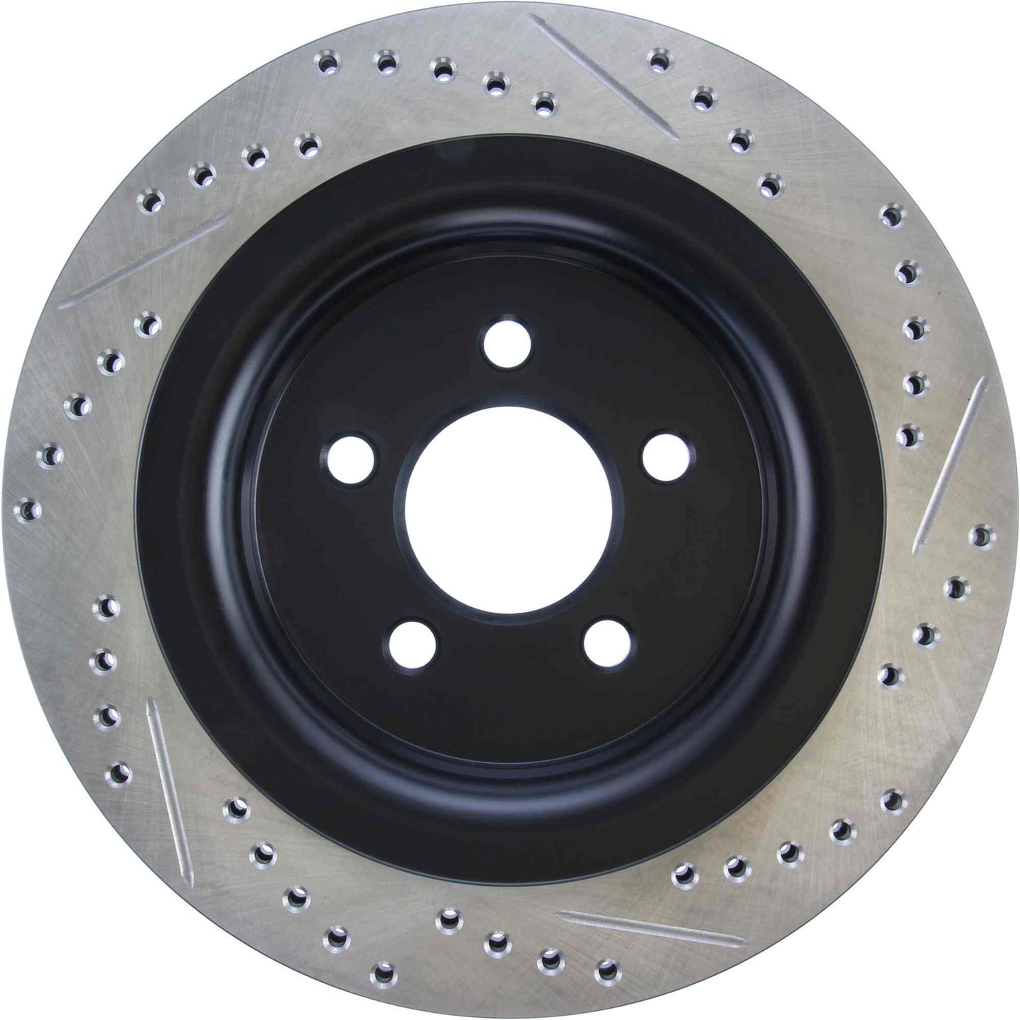 StopTech Slotted & Drilled Sport Brake Rotor - 2015 Ford Mustang GT - Rear Right 127.61109R