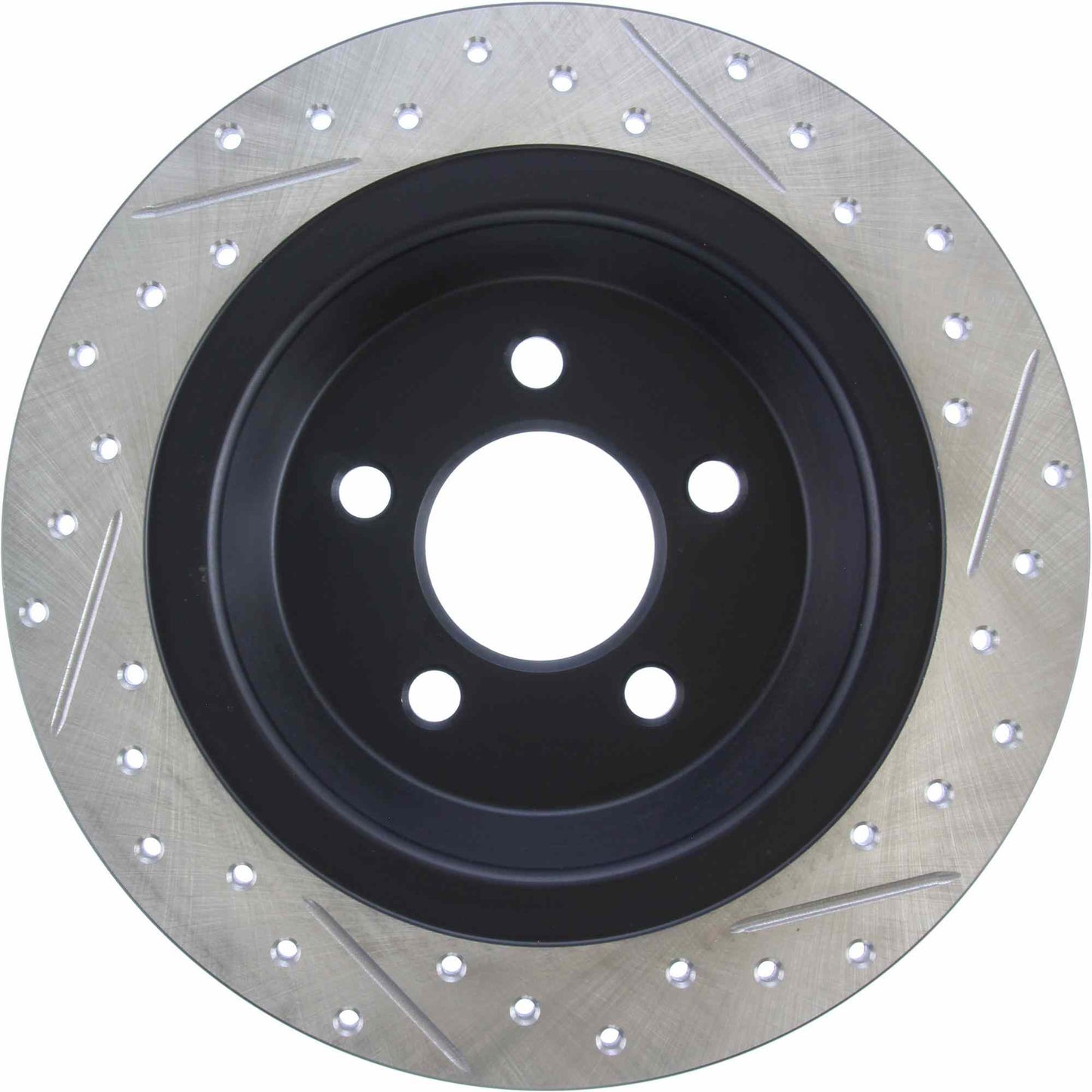 StopTech Sport Drilled/Slotted Brake Rotor; Rear Right