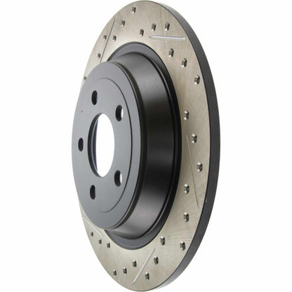 StopTech Sport Drilled & Slotted Brake Rotor Rear Right 127.61111R