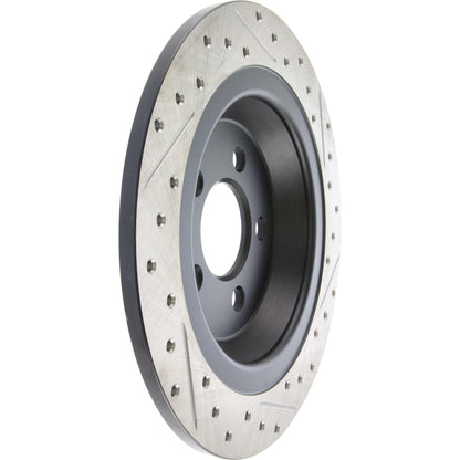 StopTech Sport Drilled & Slotted Brake Rotor Rear Right 127.61111R
