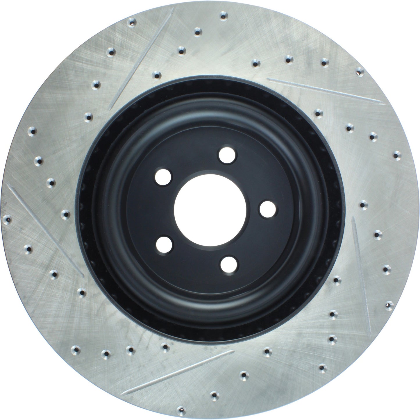 StopTech Slotted & Drilled Sport Brake Rotor - 2015 Ford Mustang GT - Front Left 127.61116L