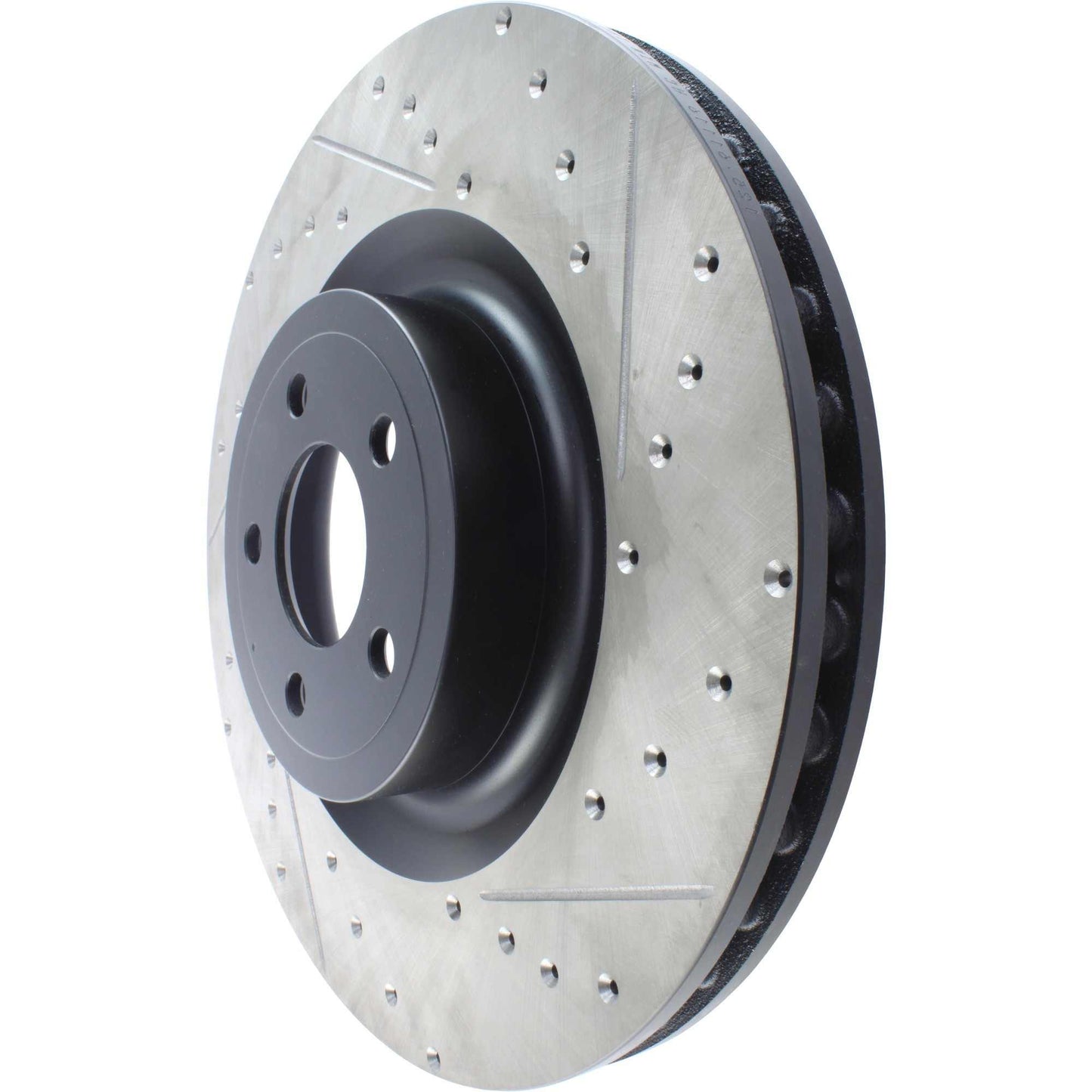 StopTech Slotted & Drilled Sport Brake Rotor - 2015 Ford Mustang GT - Front Left 127.61116L