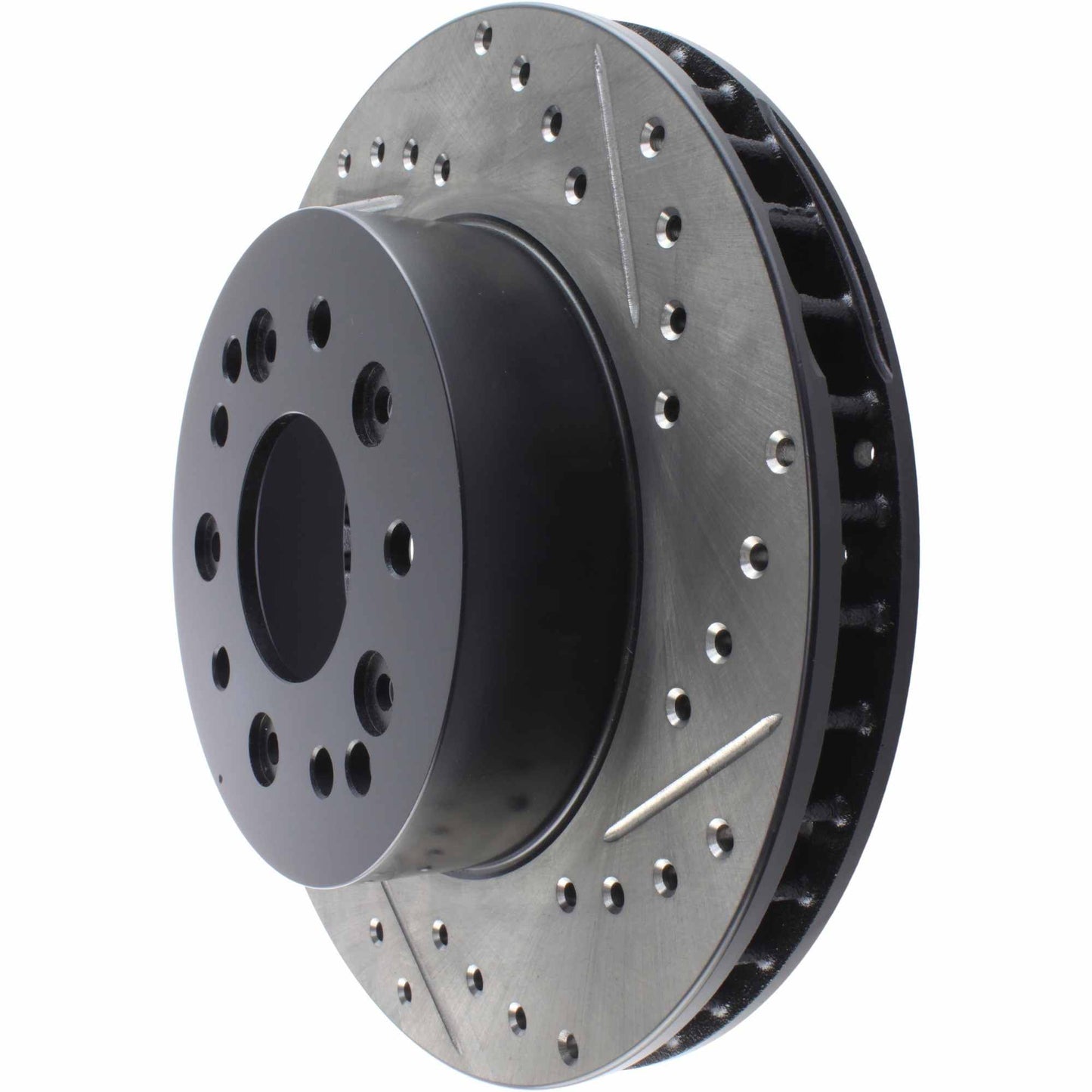 StopTech Sport Cryo Drilled/Slotted Brake Rotor;Front And Rear Left