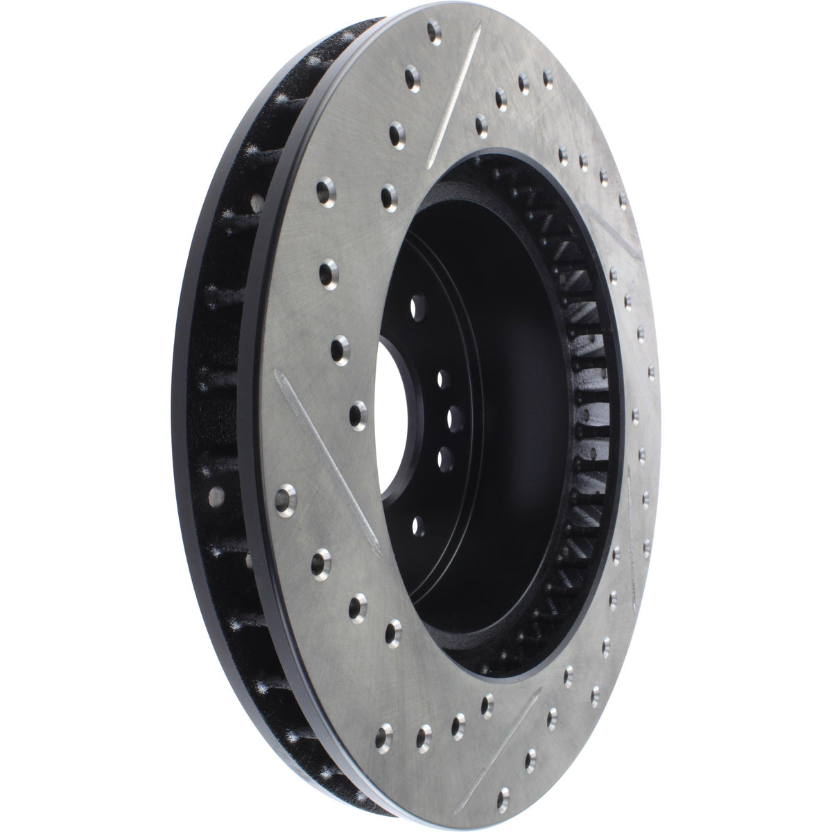 StopTech Sport Cryo Drilled/Slotted Brake Rotor;Front And Rear Left