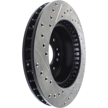 StopTech Sport Cryo Drilled/Slotted Brake Rotor;Front And Rear Left