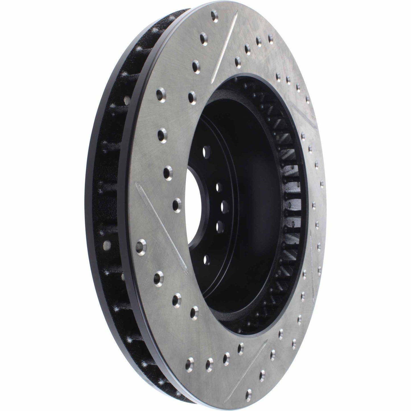 StopTech Sport Drilled & Slotted Brake Rotor Front and Rear Left 127.62007L