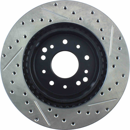 StopTech  Sport Drilled/Slotted Brake Rotor;Front And Rear Right