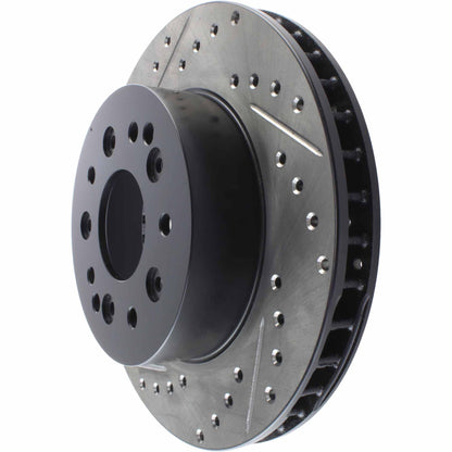 StopTech  Sport Drilled/Slotted Brake Rotor;Front And Rear Right