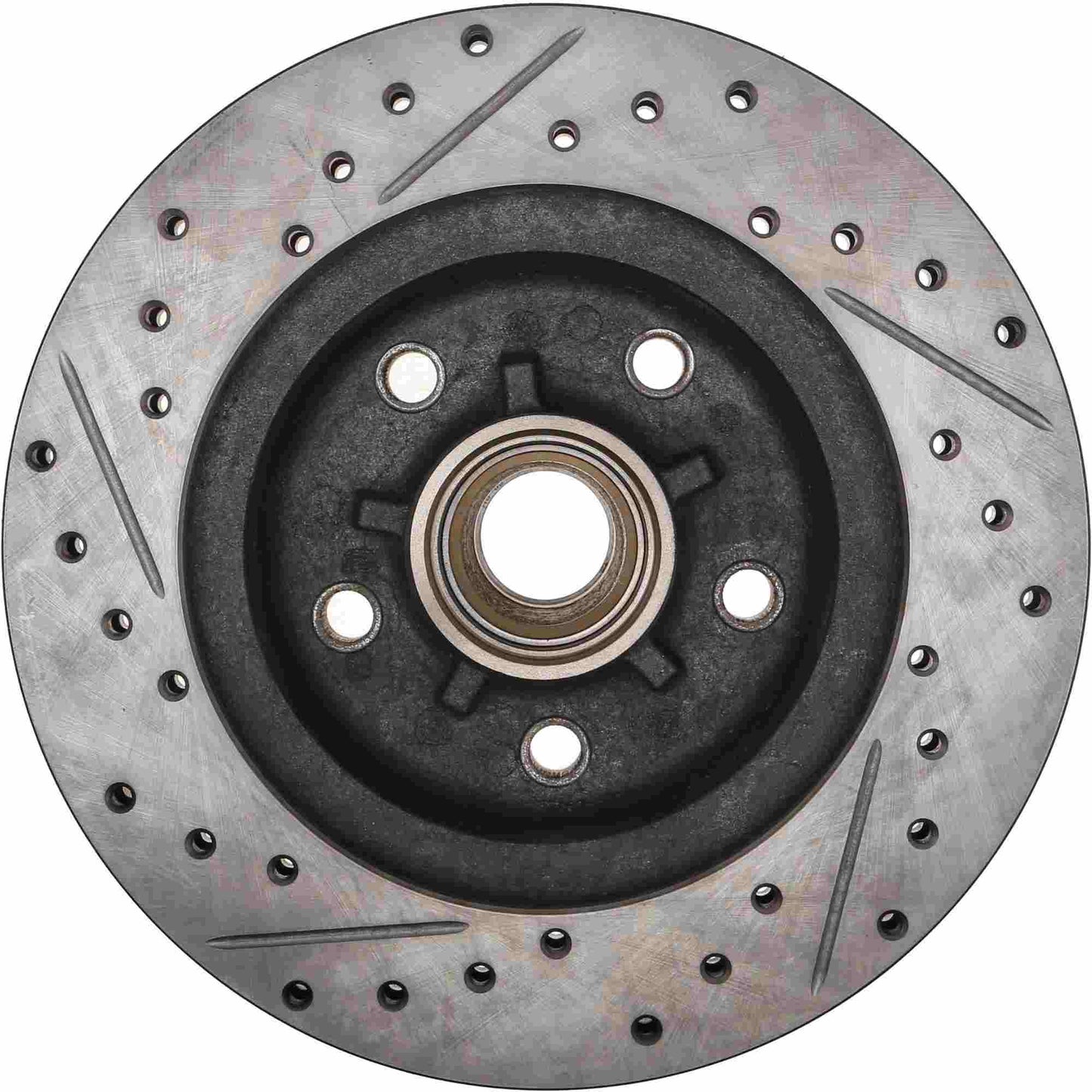 StopTech 77-95 Chevrolet Caprice Slotted & Drilled Front Left Sport Brake Cryo Rotor 127.62012CL