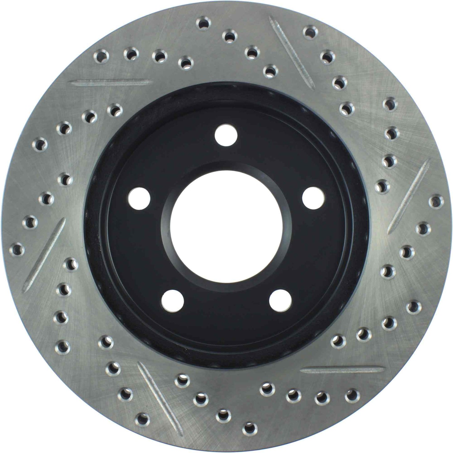 StopTech  Sport Drilled/Slotted Brake Rotor; Front Right