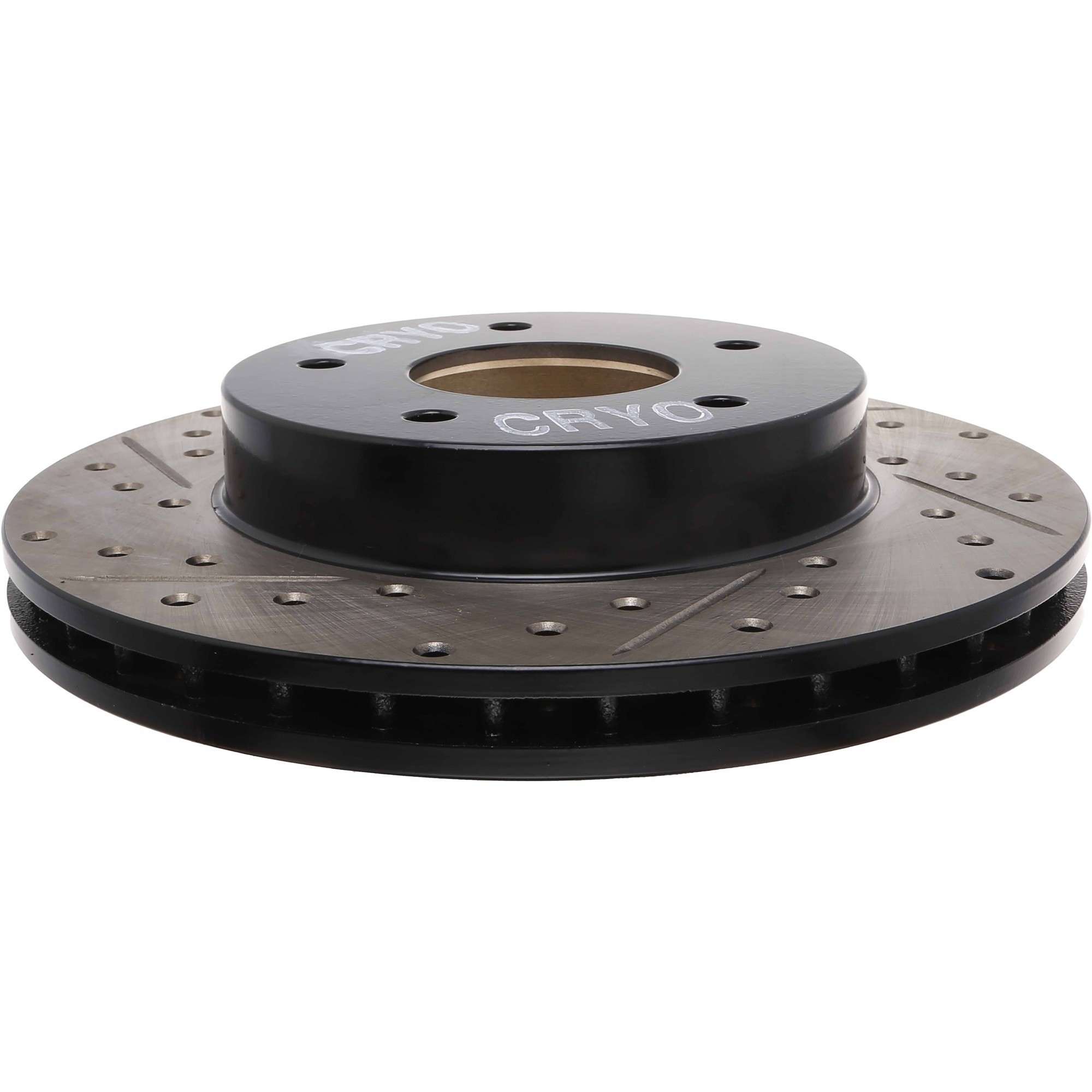 StopTech Sport Cryo Drilled/Slotted Brake Rotor; Rear Right