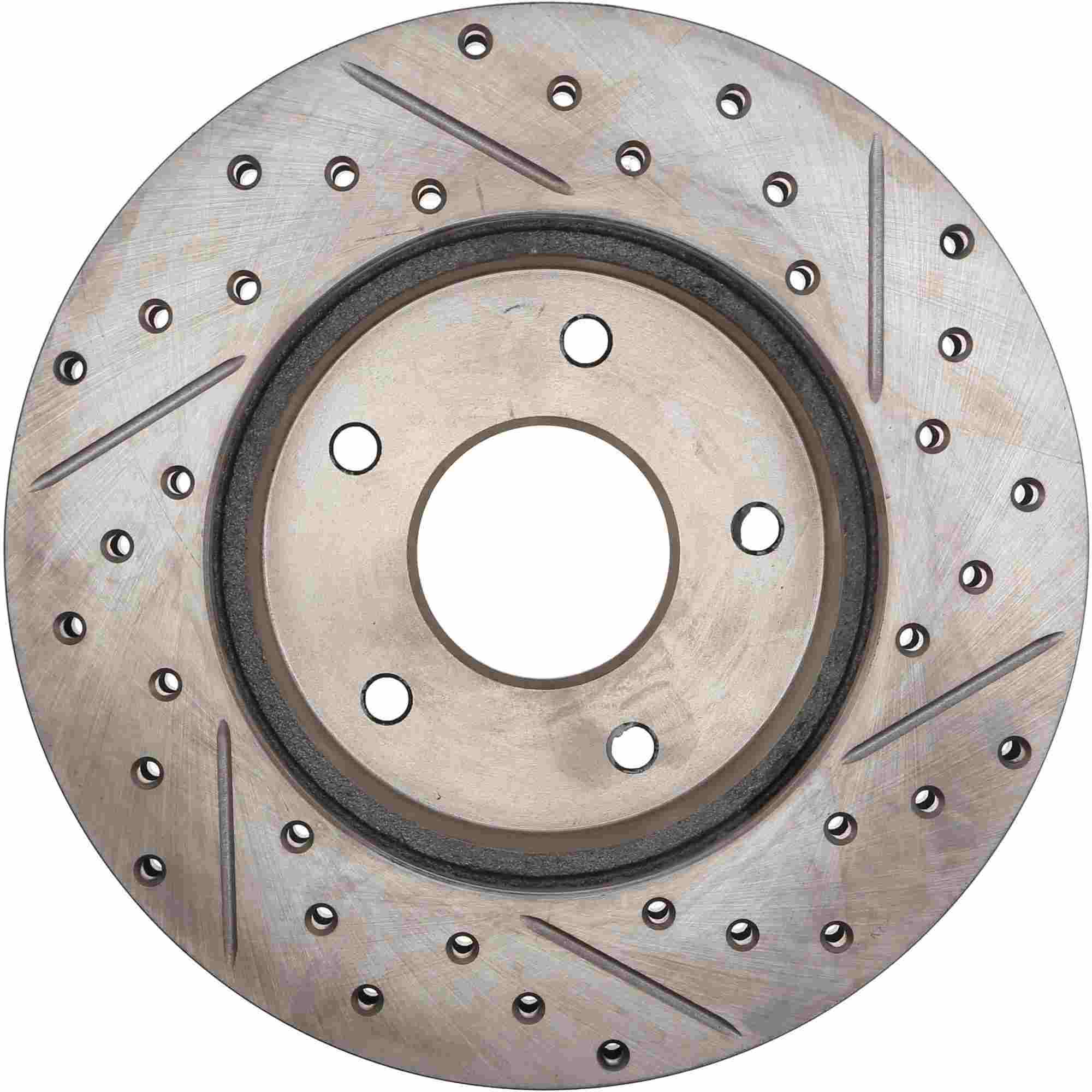 StopTech Sport Cryo Drilled/Slotted Brake Rotor; Rear Right