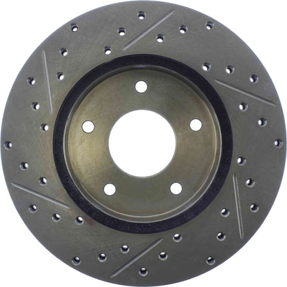 StopTech Slotted & Drilled Sport Brake Rotor 127.62025L